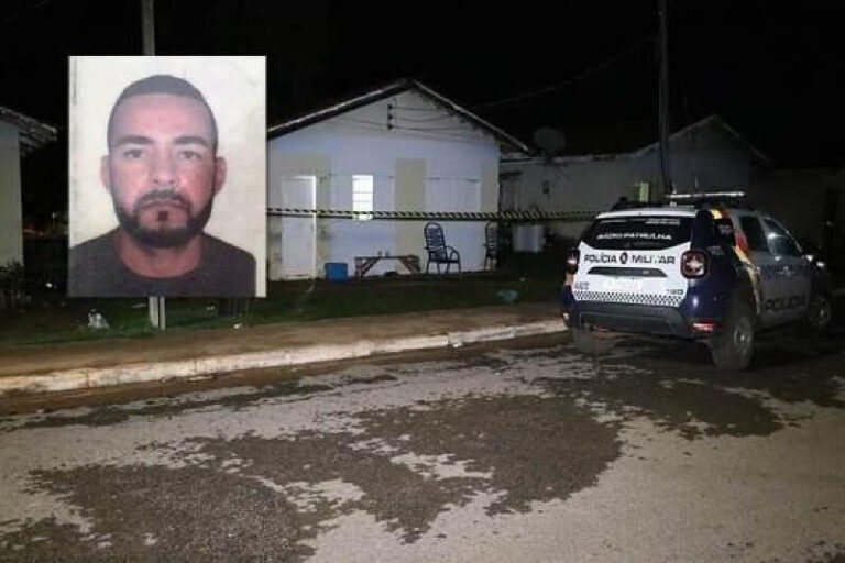 Homem é assassinado com quatro tiros em frente à residência e amigo fica ferido